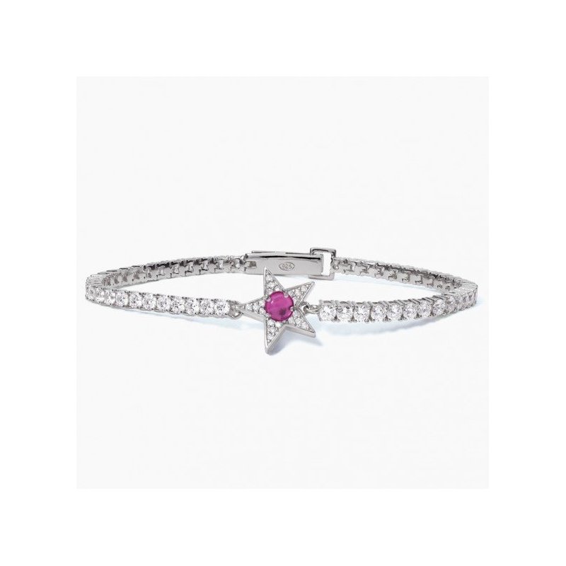 Mabina - Bracciale Starlet Donna - Argento - Zirconi