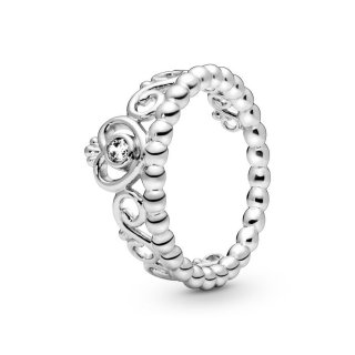 SILVER RING WITH CUBIC ZIRCONI