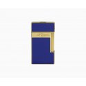 St Dupont - Accendino Slimmy - Lacca Blu - Finiture Dorate