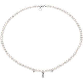 Collana Donna Gioielli Comete Perle Acquadolce Fwq 373