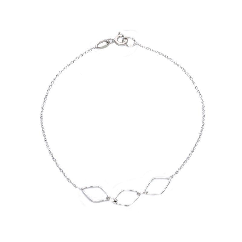 Songa Antonio - Bracciale Maglia - Oro 750 - Oro Bianco