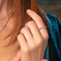 Amen - Anello Rosario Zirconi - Argento 925