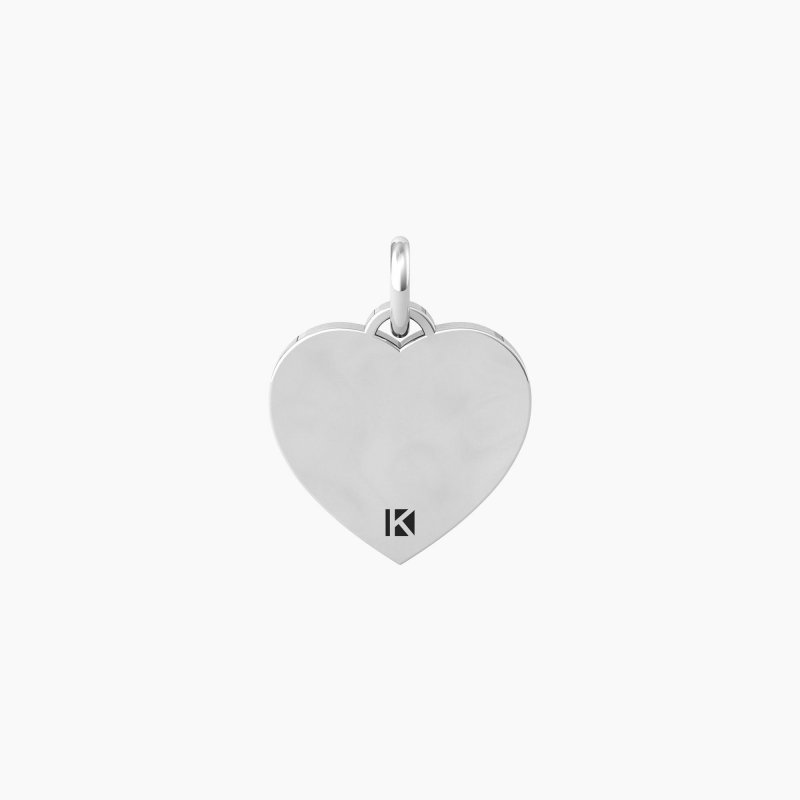 Kidult - Ciondolo Con Scritta Grazie Di Cuore - Cuore
