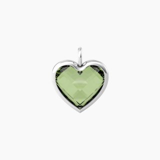 Kidult - Ciondolo Grande A Cuore - Verde Energia
