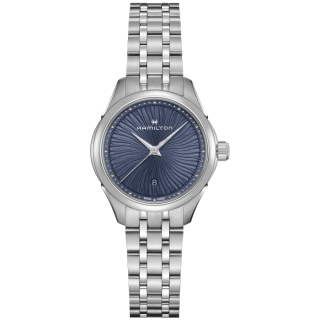 Hamilton - Jazzmaster Lady Quartz - Acciaio - Blu