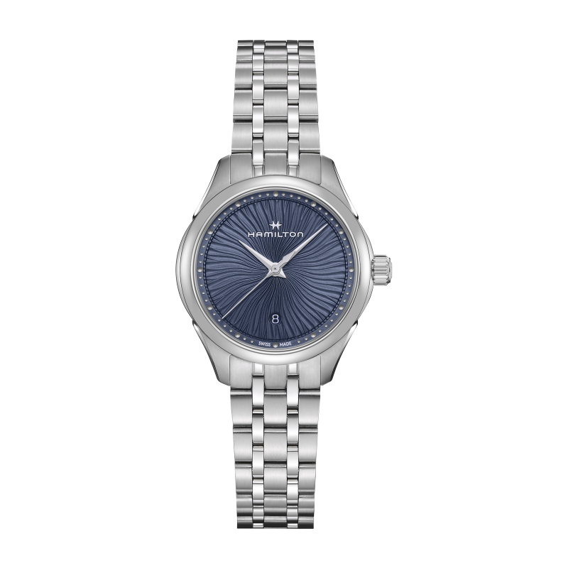 Hamilton - Jazzmaster Lady Quartz - Acciaio - Blu