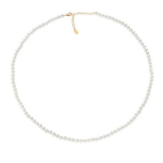 Collana Con Perle Swarovski 6 Mm