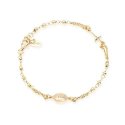 Amen - Bracciale Rosario - Argento 925 - Dorato
