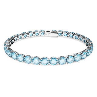 Swarovski - Braccialetto Matrix Tennis - Blu
