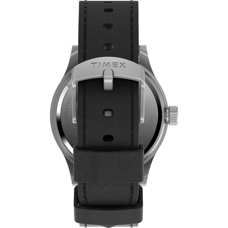 Timex - Orologio Uomo Expedition Sierra - Pelle - Nero