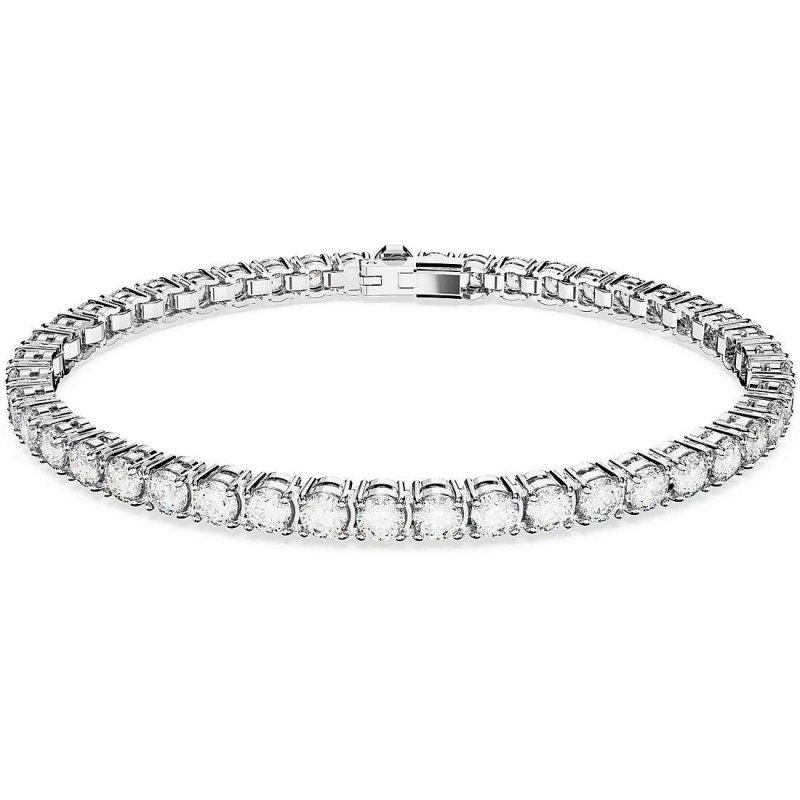 Swarovski - Bracciale Tennis - Argento 925 - Donna