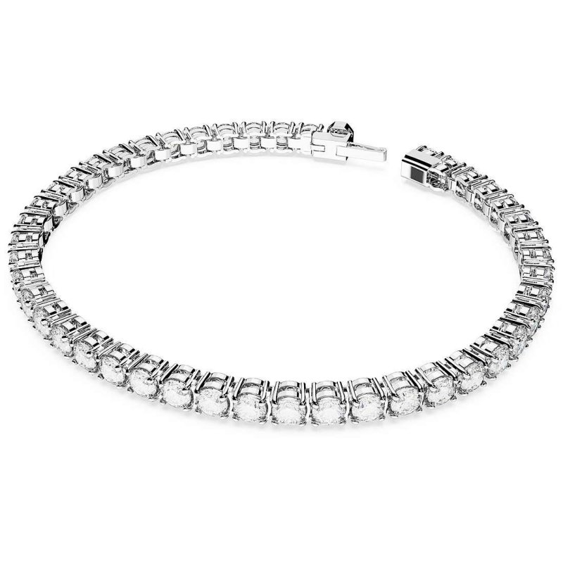 Swarovski - Bracciale Tennis - Argento 925 - Donna