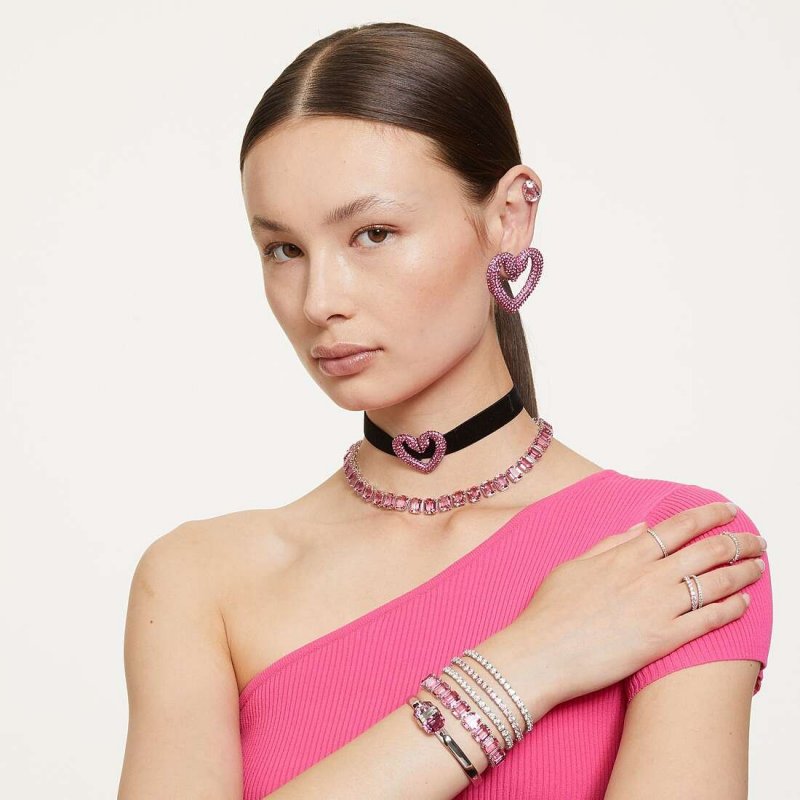 Swarovski - Bracciale Tennis - Argento 925 - Donna