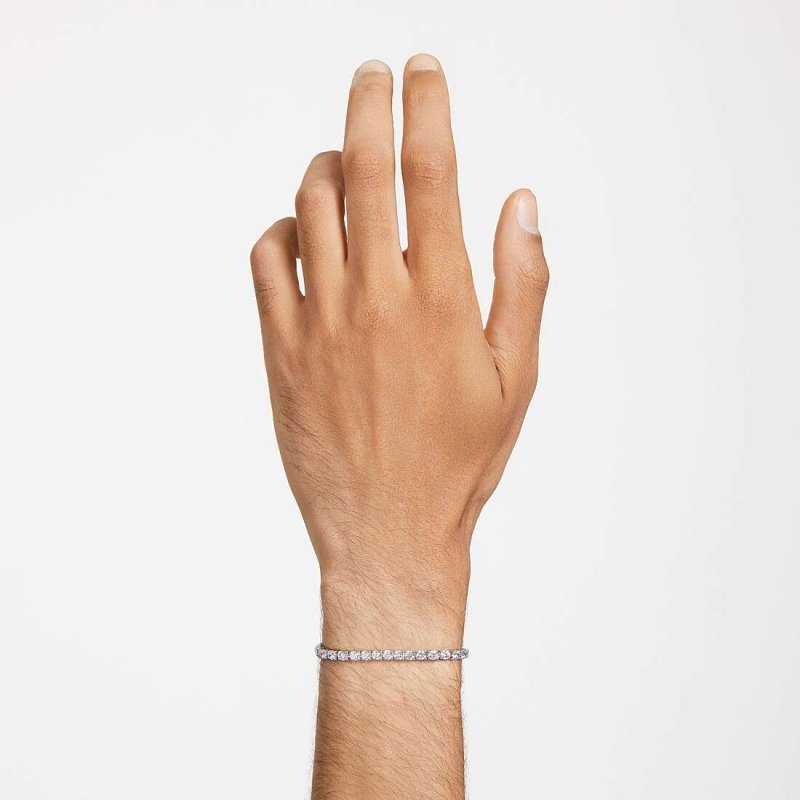 Swarovski - Bracciale Tennis - Argento 925 - Donna