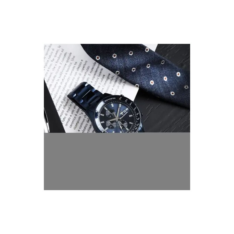 Orologio Cronografo Uomo Maserati Blue Edition