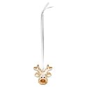 Swarovski - Decorazione Renna Pan Di Zenzero - Cristalli