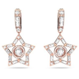 Swarovski - Orecchini Stella - Placcato Oro Rosa