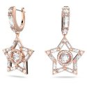 Swarovski - Orecchini Stella - Placcato Oro Rosa