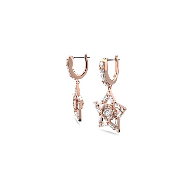 Swarovski - Orecchini Stella - Placcato Oro Rosa