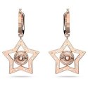 Swarovski - Orecchini Stella - Placcato Oro Rosa