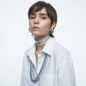 Swarovski - Girocollo Hyperbola - Cristalli - Bianco