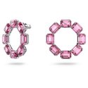 Swarovski - Orecchini A Cerchio Millenia - Rosa