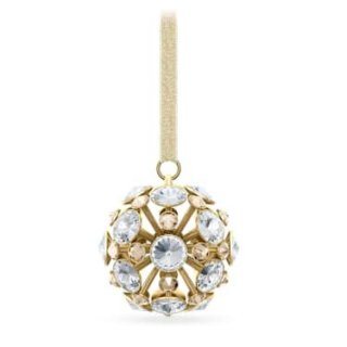 Swarovski - Constella Decorazione Pallina - Color Oro
