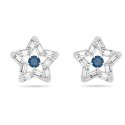 Swarovski - Orecchini Stella - Cristalli - Blu