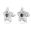 Swarovski - Orecchini Stella - Cristalli - Blu