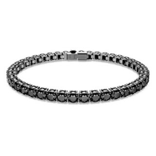 Swarovski - Braccialetto Matrix - Nero - Cristalli