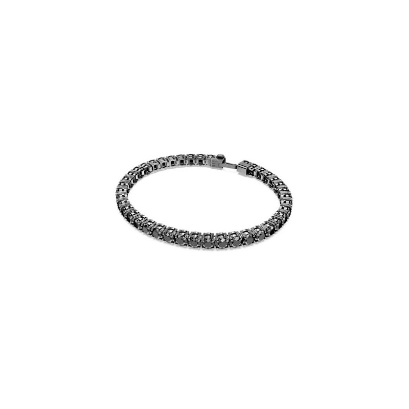 Swarovski - Braccialetto Matrix - Nero - Cristalli