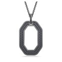 Swarovski - Pendente Dextera - Ottagonale - Nero