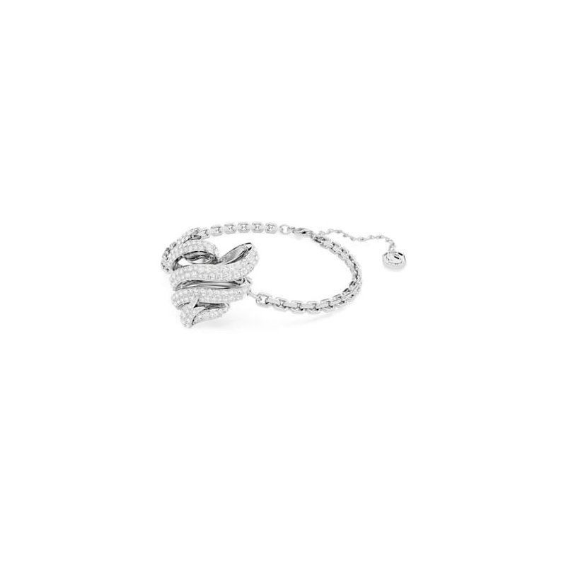 Swarovski - Braccialetto Volta - Cuore - Bianco