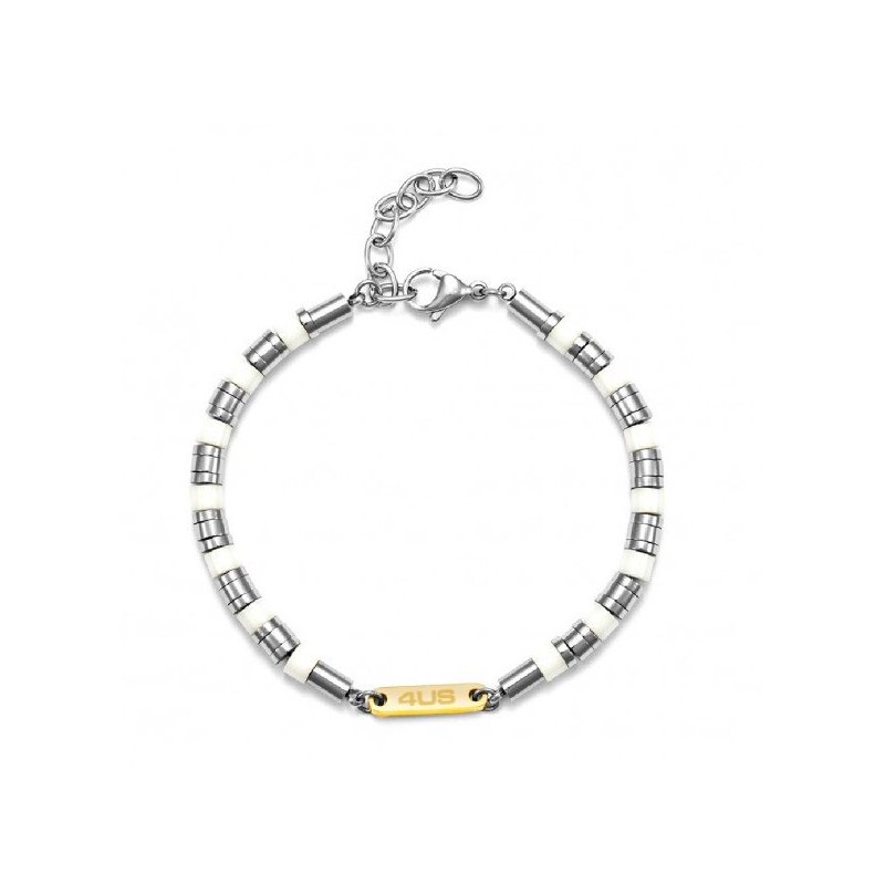 Bracciale 4Us Cesare Paciotti Ceramica Uomo 4Ubr5617