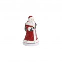Nostalgico Melody Babbo Natale rotante, rosso, 8 x 8 x 15 cm