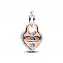 Charm Pendente Lucchetto "True Love"