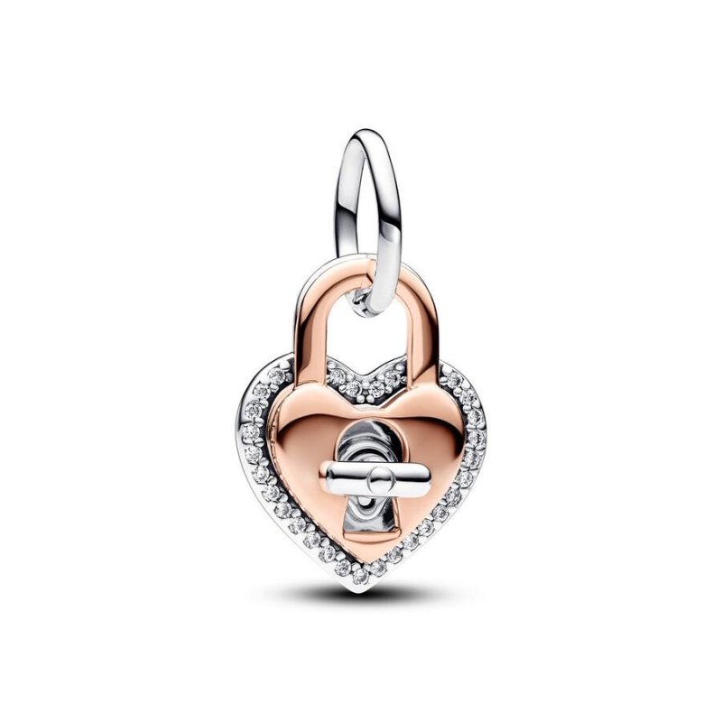 Charm Pendente Lucchetto "True Love"