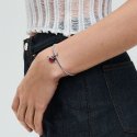Charm Pendente Cuore con Freccia Vetro di Murano