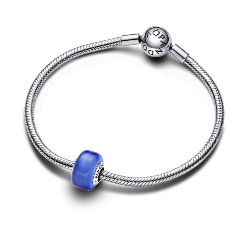Charm Mini Vetro di Murano Blu
