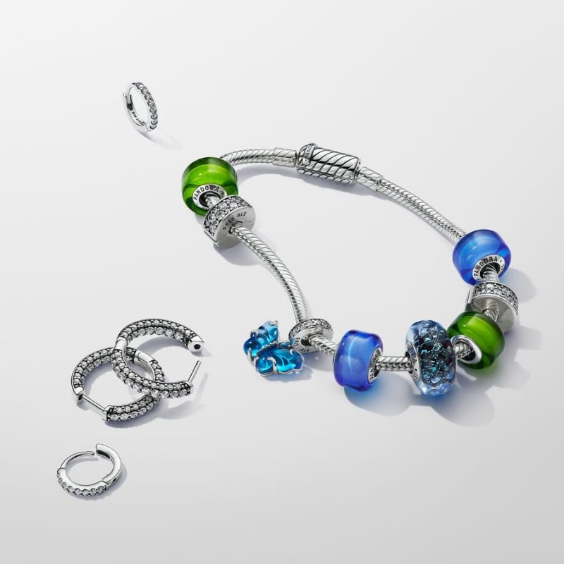 Charm Mini Vetro di Murano Blu