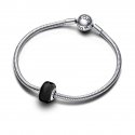 Charm Mini Vetro di Murano Nero