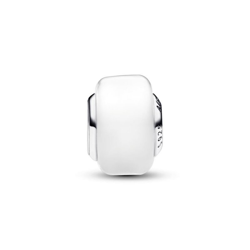 Charm Mini Vetro di Murano Bianco