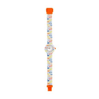 Hip Hop - Orologio Bambino - Happy Fish Blue - Silicone