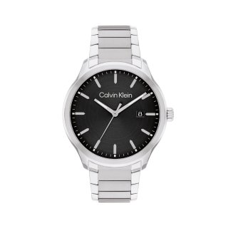 Calvin Klein - Orologio Solo Tempo Uomo - Acciaio - Nero