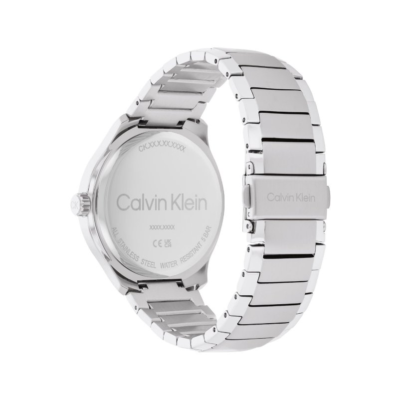 Calvin Klein - Orologio Solo Tempo Uomo - Acciaio - Nero