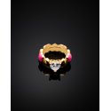 Anello Chiara Ferragni Cuoricino Neon Da Donna