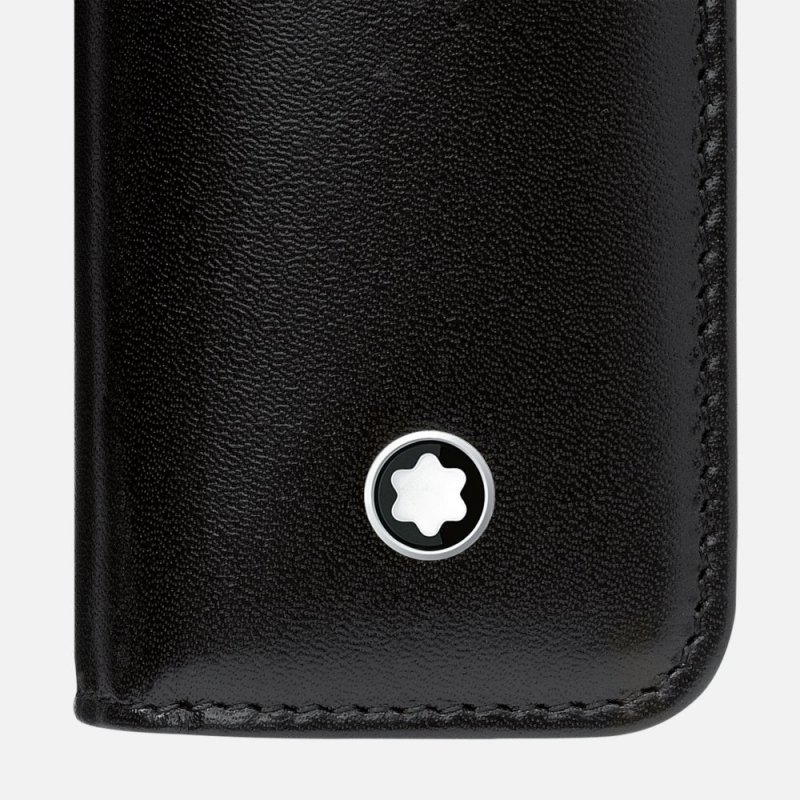 Montblanc - Astuccio Meisterstück - Pelle - Nero
