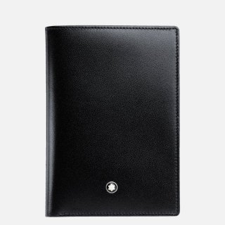 Montblanc - Portafoglio Meisterstück - Nero - Pelle