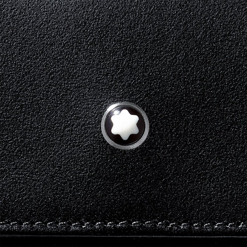 Montblanc - Astuccio Portachiavi - Nero - Pelle