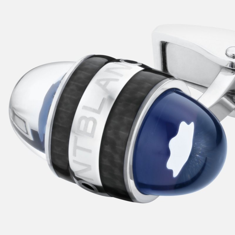 Montblanc - Gemelli Starwalker - Acciaio E Lacca